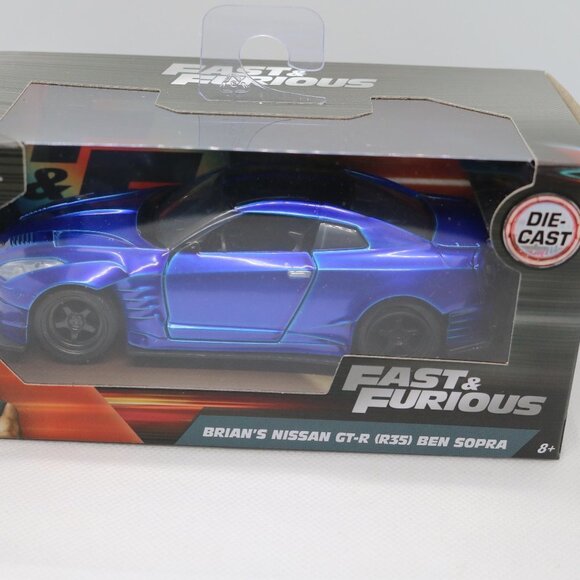 Jada Toys | Toys | Fast Furious Brians Nissan Gtr Ben Sopra New And
